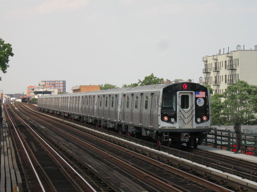 N Scale New York Subway R160 B car 
