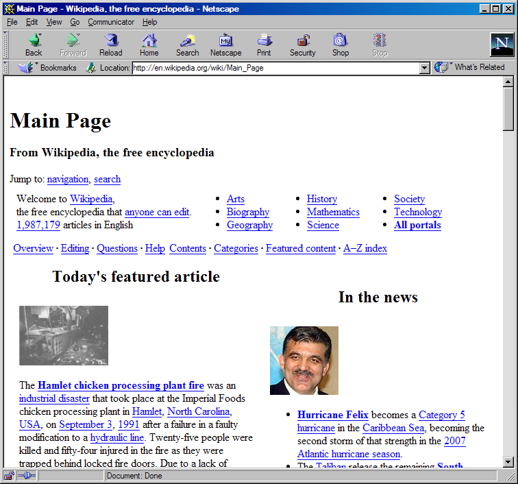 history of netscape