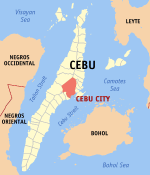 Martires Cebu City Map Cebu City