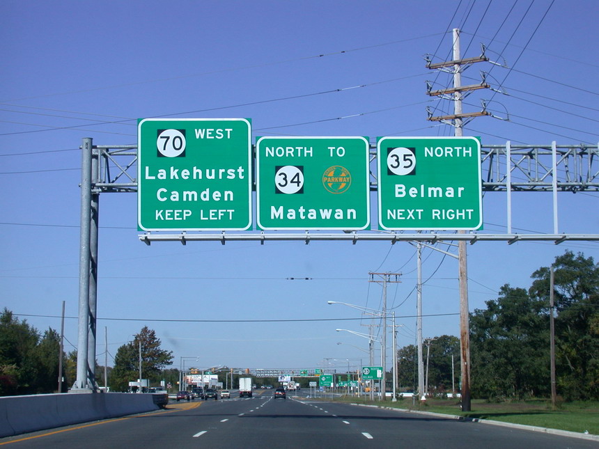 Divided Highway sign. Page route