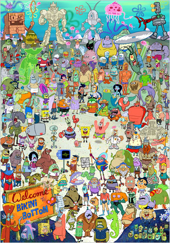 characters on spongebob squarepants