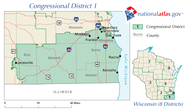Wisconsins 1st Congressional District 1016
