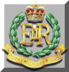 1/6 modern British RMP Royal Military Police ISAF patches 